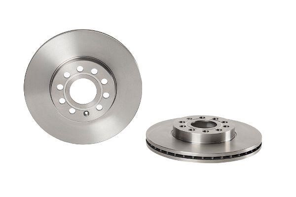 Omnicraft 2133893 Front brake disc ventilated 2133893