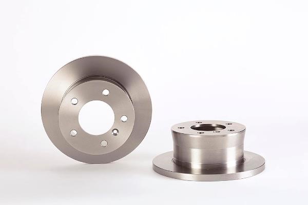 Omnicraft 2143334 Rear brake disc, non-ventilated 2143334