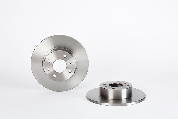 Omnicraft 2134646 Rear brake disc, non-ventilated 2134646