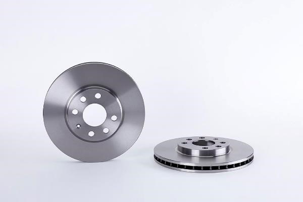 Omnicraft 2133990 Front brake disc ventilated 2133990