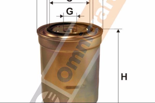 Omnicraft 2136761 Fuel filter 2136761