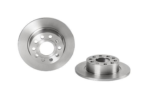 Omnicraft 2143085 Rear brake disc, non-ventilated 2143085