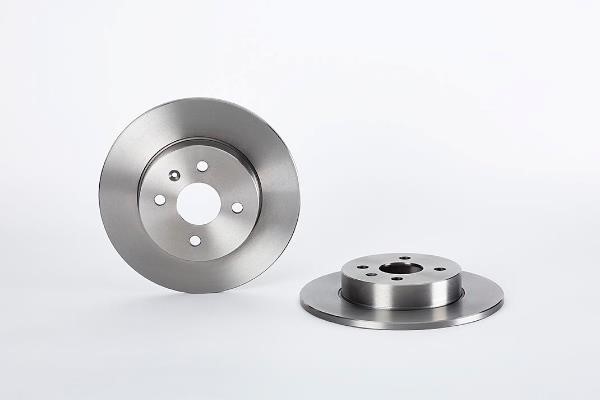 Omnicraft 2143304 Rear brake disc, non-ventilated 2143304