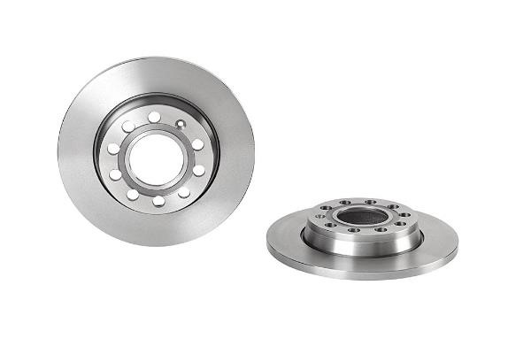 Omnicraft 2143099 Rear brake disc, non-ventilated 2143099