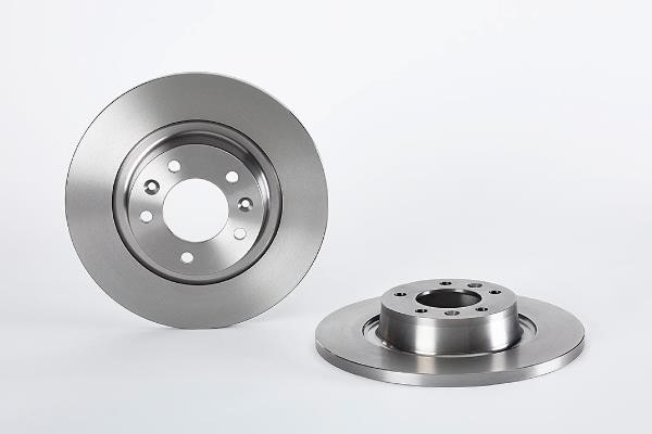Omnicraft 2143314 Rear brake disc, non-ventilated 2143314