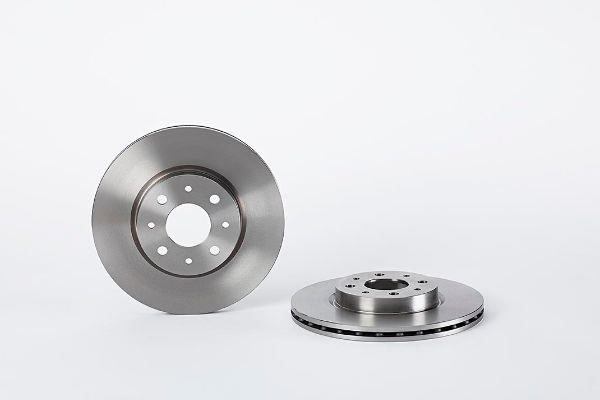 Omnicraft 2133998 Front brake disc ventilated 2133998