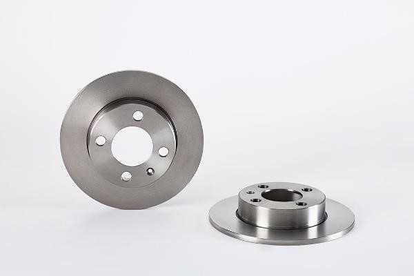 Omnicraft 2143119 Rear brake disc, non-ventilated 2143119