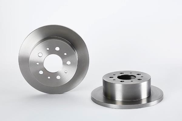 Omnicraft 2143343 Rear brake disc, non-ventilated 2143343