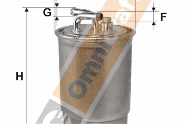 Omnicraft 2136791 Fuel filter 2136791