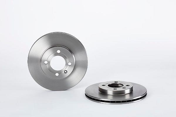 Omnicraft 2133952 Front brake disc ventilated 2133952