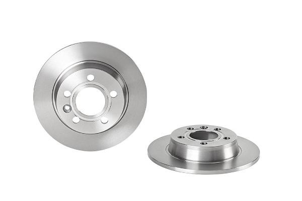 Omnicraft 2143093 Rear brake disc, non-ventilated 2143093