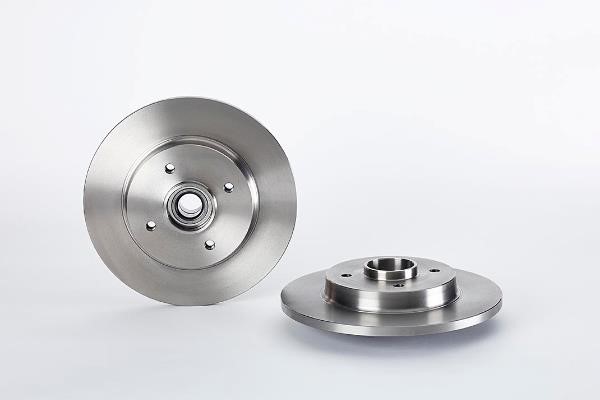 Omnicraft 2134640 Rear brake disc, non-ventilated 2134640