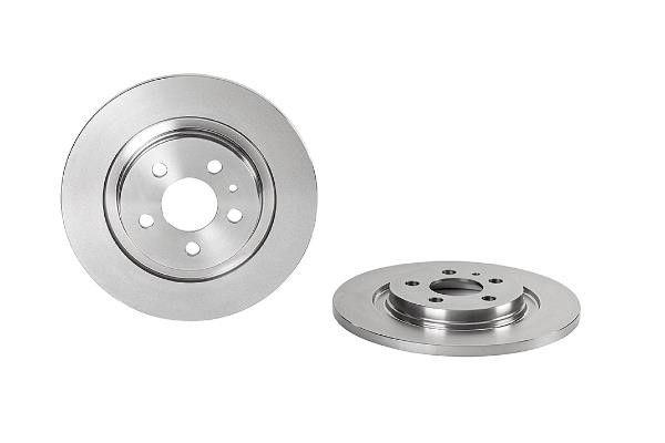 Omnicraft 2143317 Rear brake disc, non-ventilated 2143317