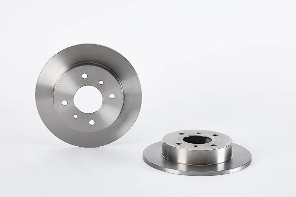 Omnicraft 2143326 Rear brake disc, non-ventilated 2143326