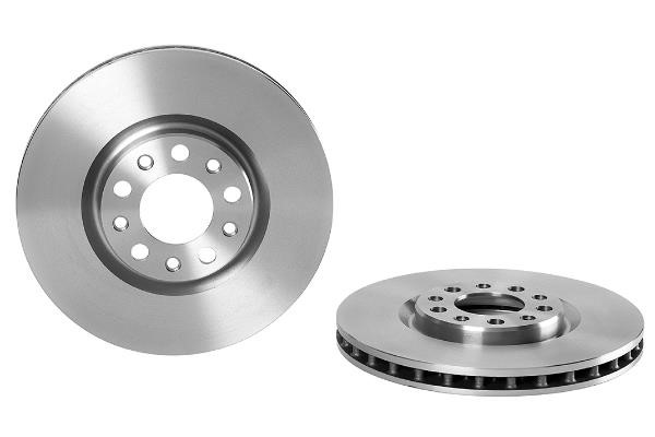Omnicraft 2134531 Front brake disc ventilated 2134531