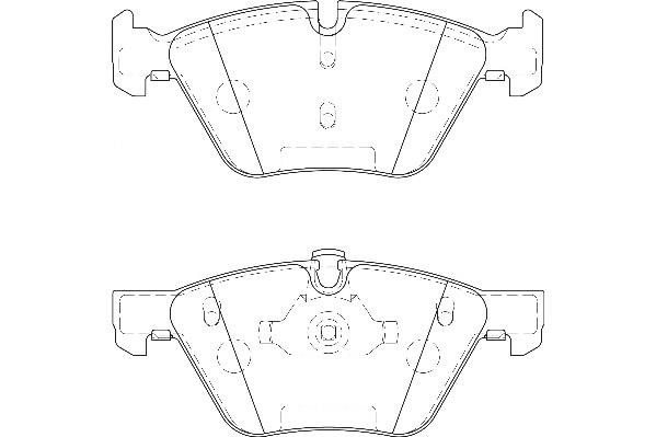 Omnicraft 2134912 Brake Pad Set, disc brake 2134912