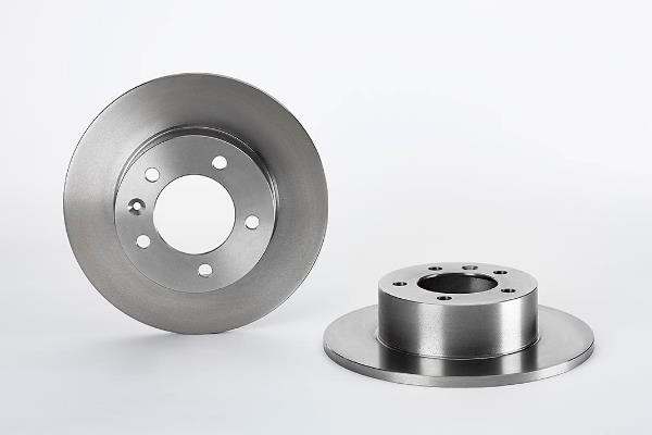 Omnicraft 2143134 Rear brake disc, non-ventilated 2143134