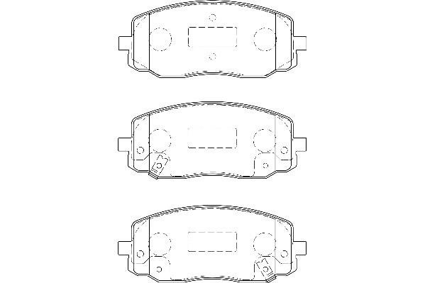 Omnicraft 2135018 Brake Pad Set, disc brake 2135018