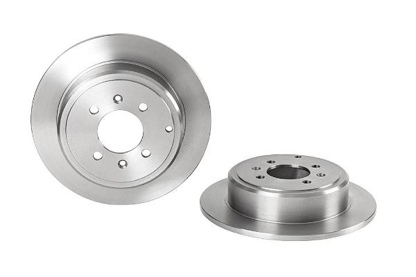 Omnicraft 2143273 Rear brake disc, non-ventilated 2143273