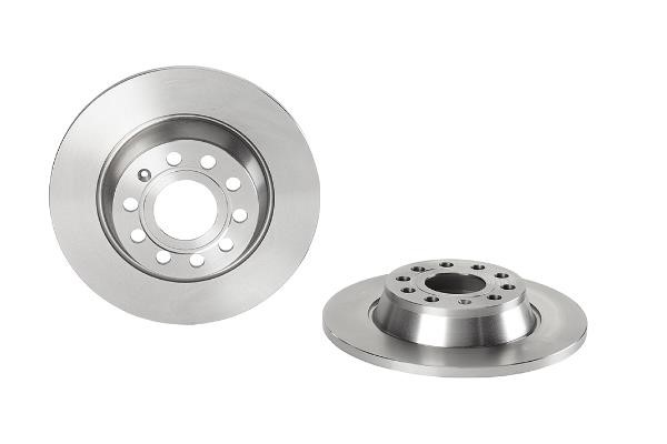 Omnicraft 2134638 Rear brake disc, non-ventilated 2134638