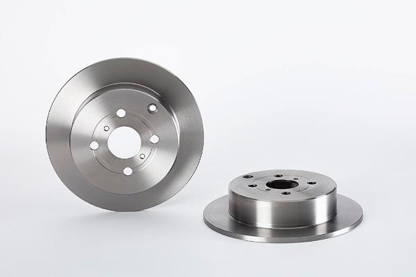 Omnicraft 2143278 Rear brake disc, non-ventilated 2143278