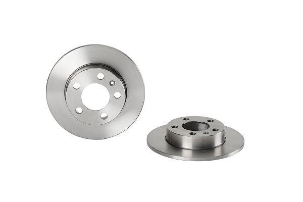 Omnicraft 2143083 Rear brake disc, non-ventilated 2143083