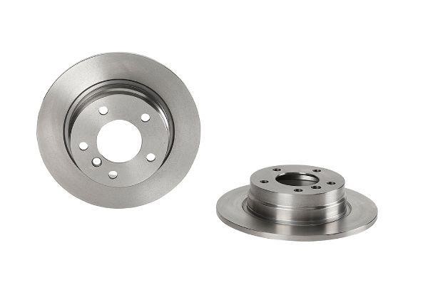 Omnicraft 2143283 Rear brake disc, non-ventilated 2143283