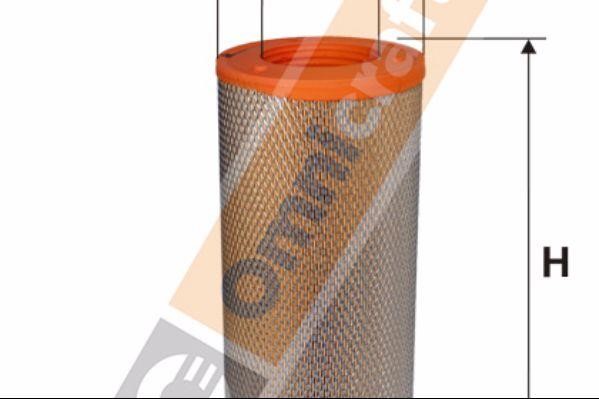 Car air filter Daewoo Lublin: 2441364 Omnicraft Air filter