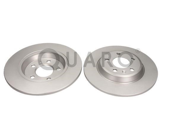 Quaro QD2333 Rear brake disc, non-ventilated QD2333