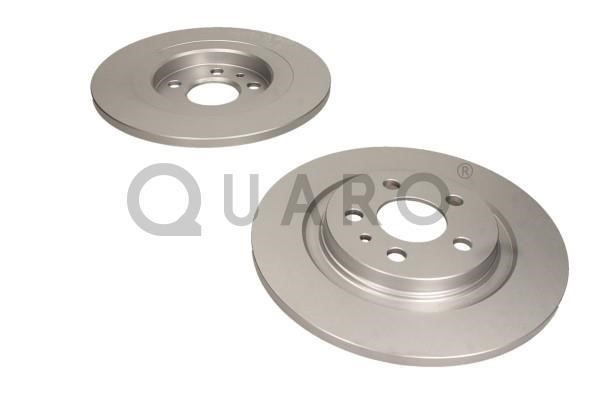 Quaro QD5526 Rear brake disc, non-ventilated QD5526