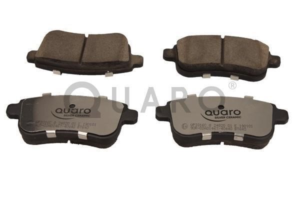 Quaro QP3316C Brake Pad Set, disc brake QP3316C