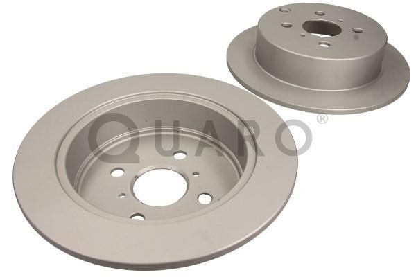 Quaro QD7123 Rear brake disc, non-ventilated QD7123