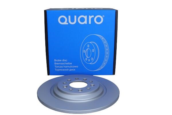 Rear brake disc, non-ventilated Quaro QD8593