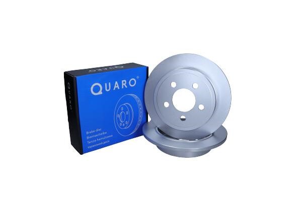 Rear brake disc, non-ventilated Quaro QD1681