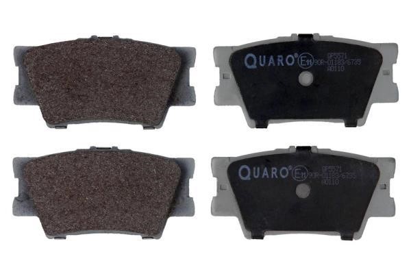 Quaro QP5571 Brake Pad Set, disc brake QP5571