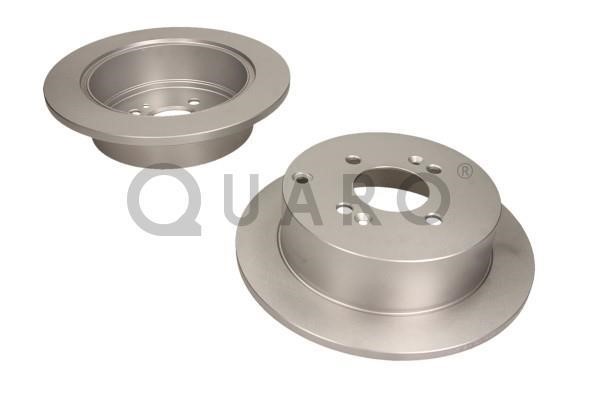 Quaro QD6645 Rear brake disc, non-ventilated QD6645