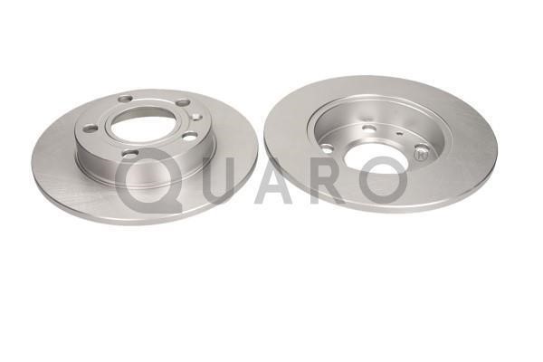 Quaro QD1409 Rear brake disc, non-ventilated QD1409