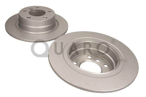 Quaro QD9657 Rear brake disc, non-ventilated QD9657