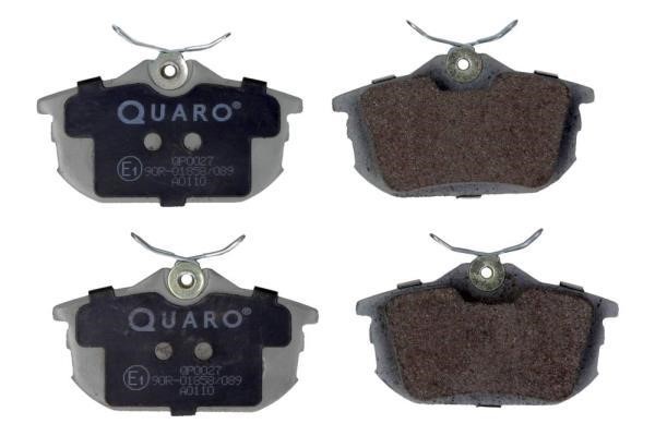 Quaro QP0027 Brake Pad Set, disc brake QP0027