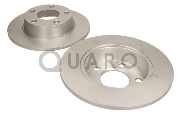 Quaro QD2092 Rear brake disc, non-ventilated QD2092