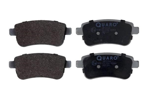 Quaro QP3316 Brake Pad Set, disc brake QP3316