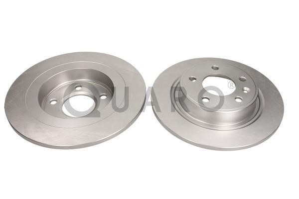 Quaro QD7651 Rear brake disc, non-ventilated QD7651
