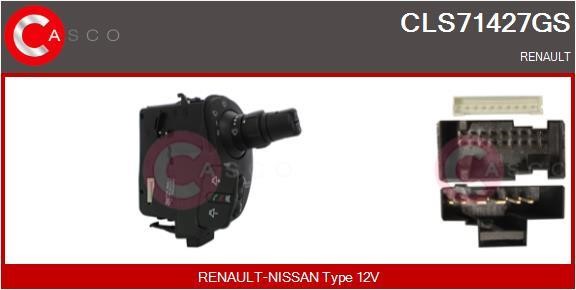 Steering column switch Renault Kangoo: CLS71427GS Casco Stalk switch