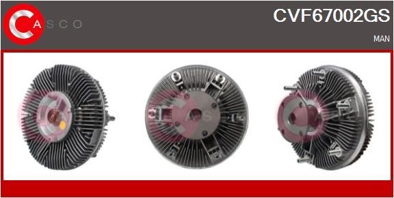 Casco CVF67002GS Clutch, radiator fan CVF67002GS