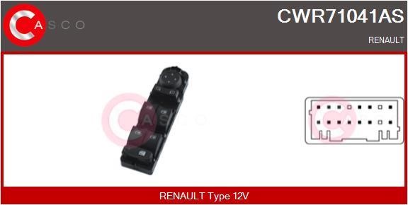 Casco CWR71041AS Window regulator button block CWR71041AS