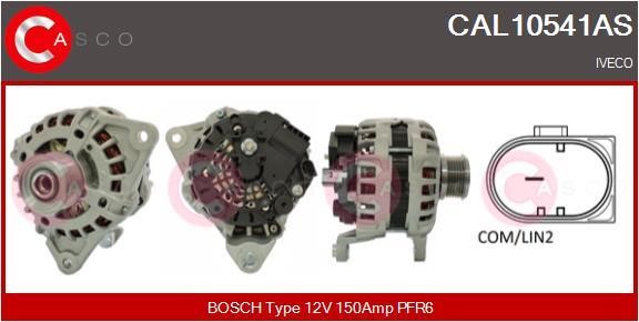 Alternator Iveco: CAL10541AS Casco Alternator