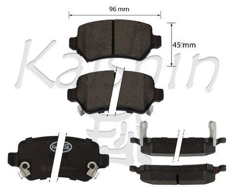 Kaishin FK11335 Brake Pad Set, disc brake FK11335