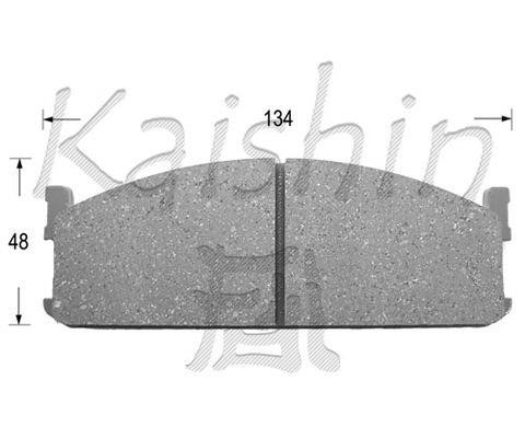 Kaishin FK4001 Brake Pad Set, disc brake FK4001