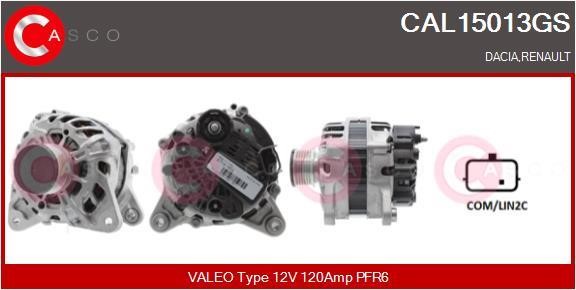 Casco CAL15013GS Alternator CAL15013GS