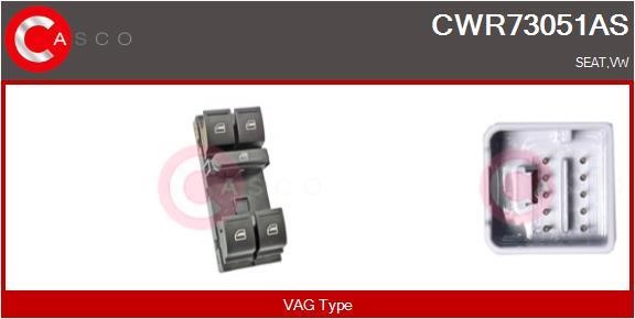 Casco CWR73051AS Power window button CWR73051AS